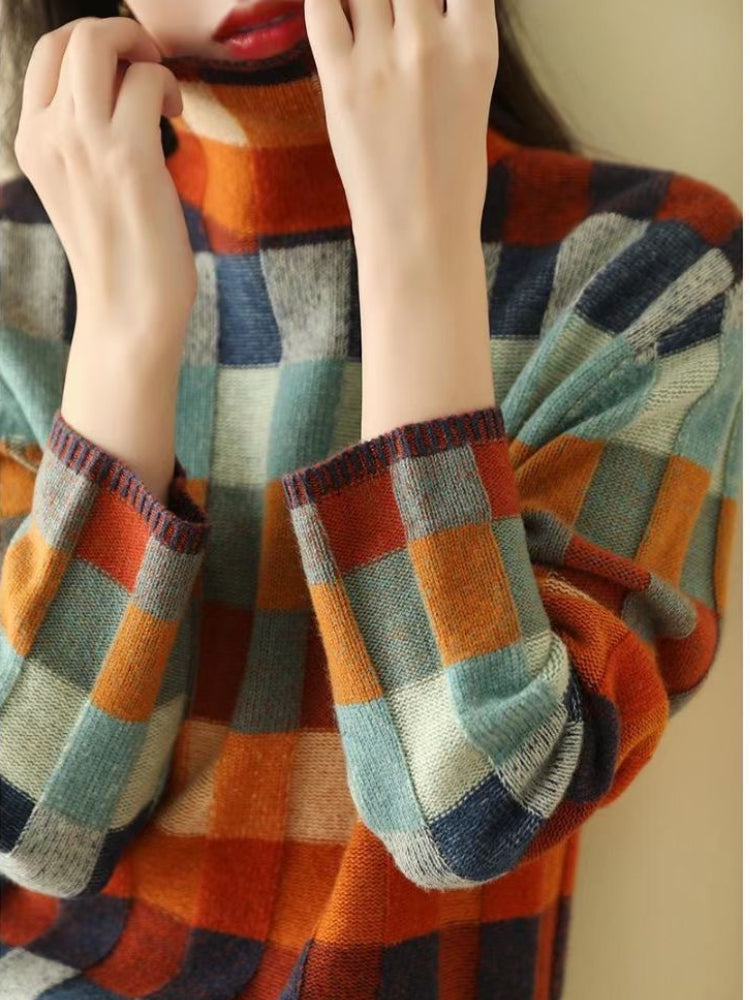 BEARWOLF Bunter und warmer pullover