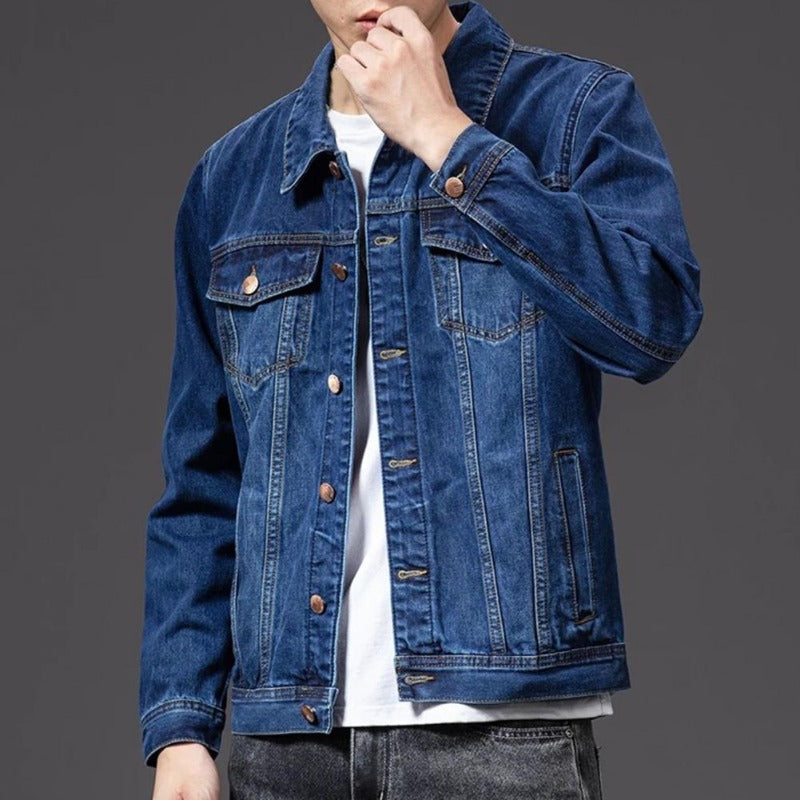 BEARWOLF | Klassische Jeansjacke mit Brusttaschen