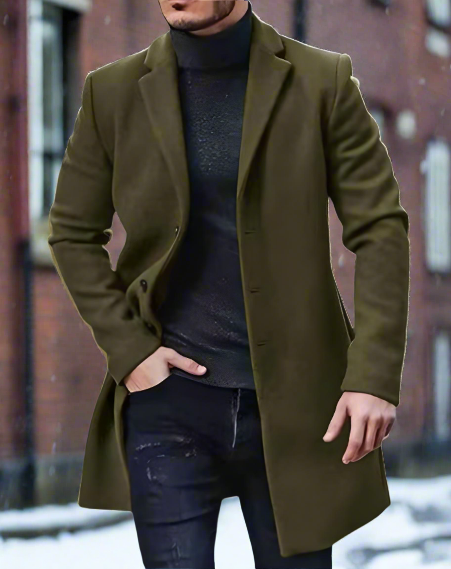 BEARWOLF | Eleganter Langmantel