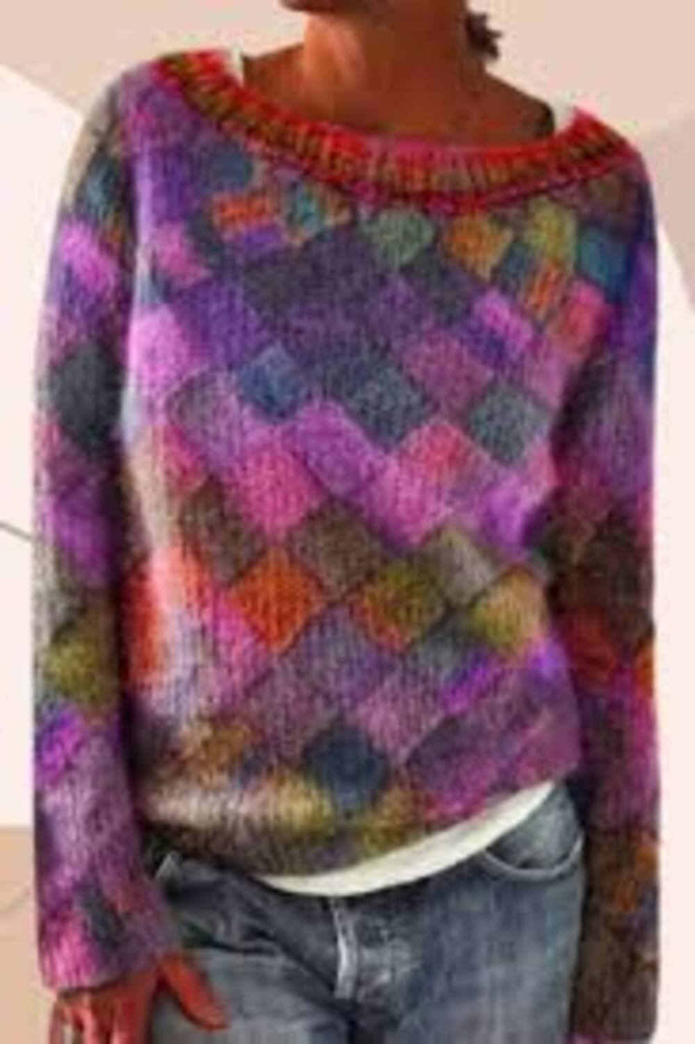 BEARWOLF | Skandinavischer Strickpullover - Norwegischer Damenpullover