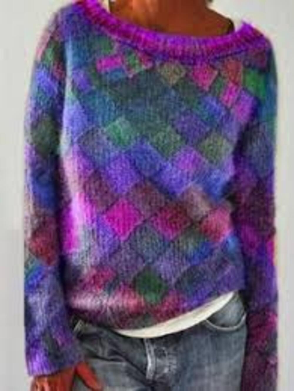 BEARWOLF | Skandinavischer Strickpullover - Norwegischer Damenpullover