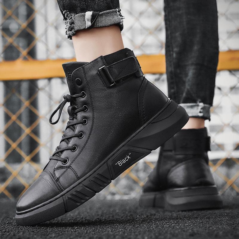 BEARWOLF | Modische Lederstiefel