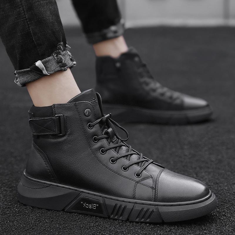 BEARWOLF | Modische Lederstiefel