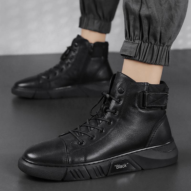 BEARWOLF | Modische Lederstiefel