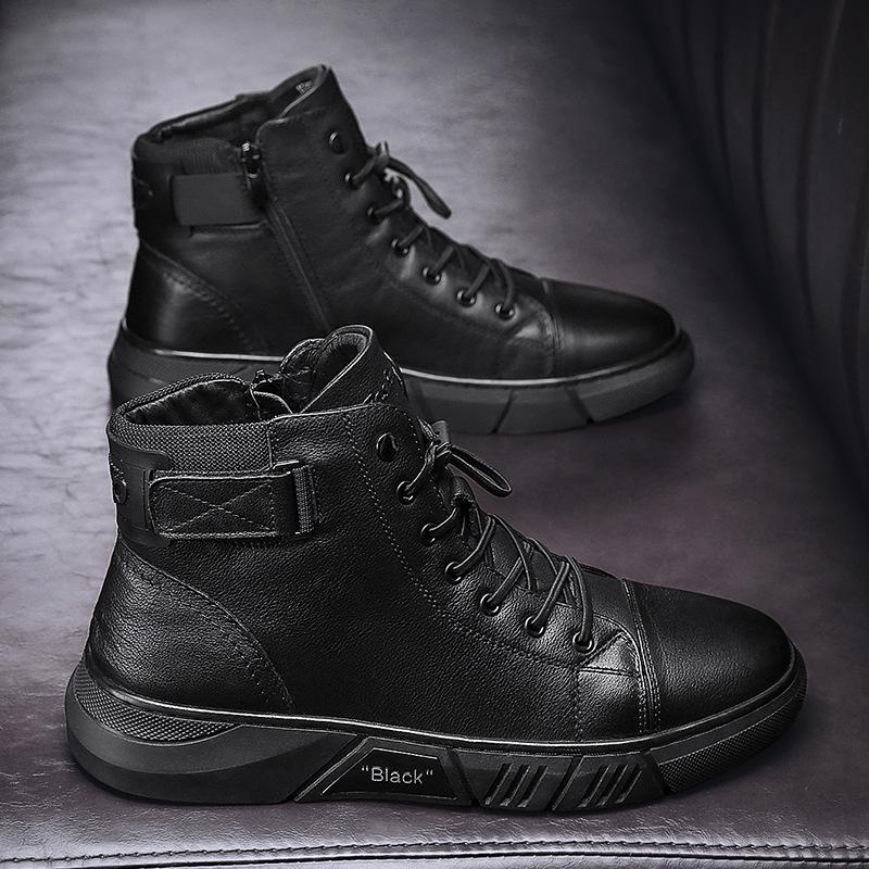 BEARWOLF | Modische Lederstiefel