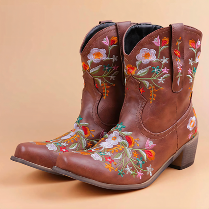 BEARWOLF | Wetterfeste Cowgirl Vintage Stiefel
