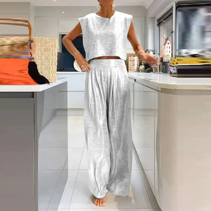 Shiny Damen Oberteil und Hose