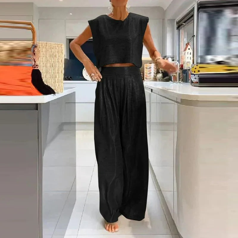 Shiny Damen Oberteil und Hose