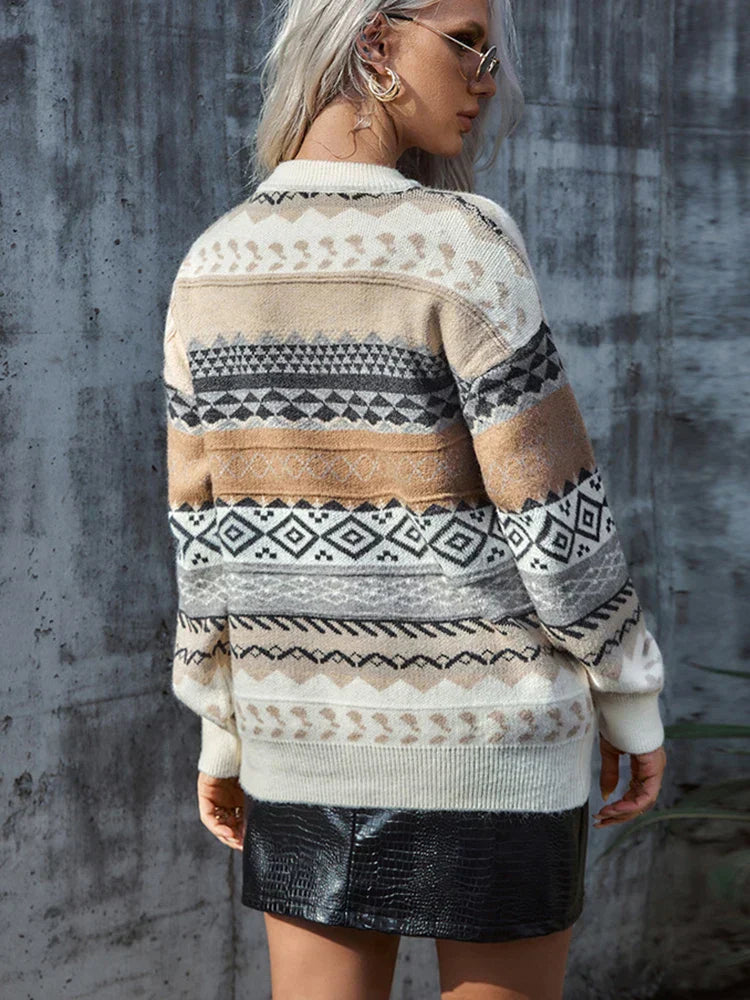 BEARWOLF | gestrickter Vintage Pullover für Frauen