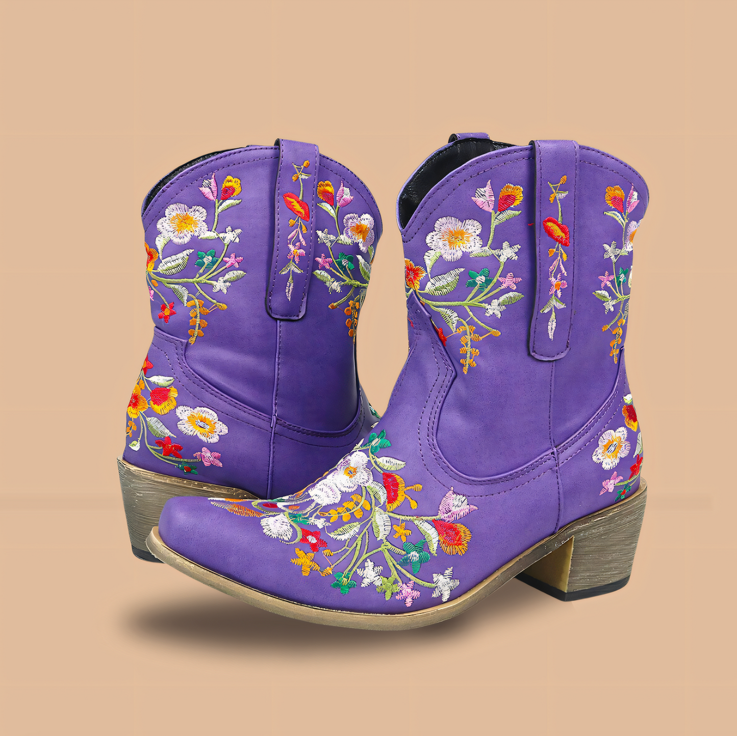 BEARWOLF | Wetterfeste Cowgirl Vintage Stiefel