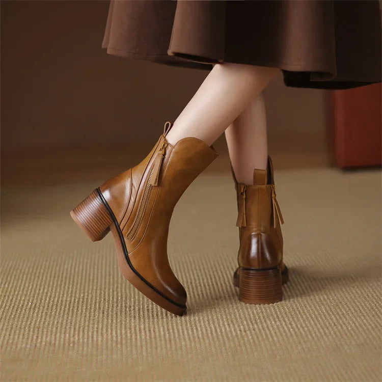 BEARWOLF | Elegante Lederstiefeletten von Ladivania