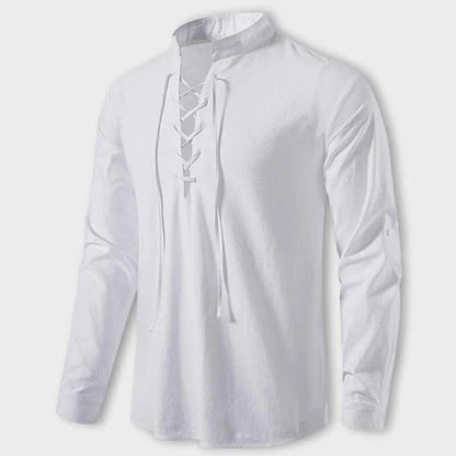 BEARWOLF | Elegantes Hemd mit V-Ausschnitt