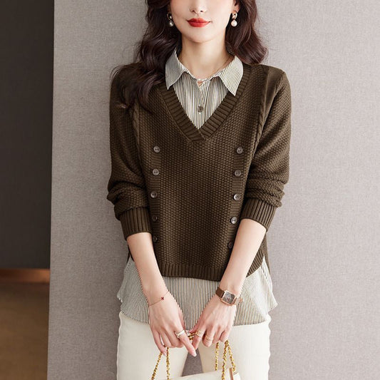 BEARWOLF | zweiteiliges Strickpullover-Set Für Frauen