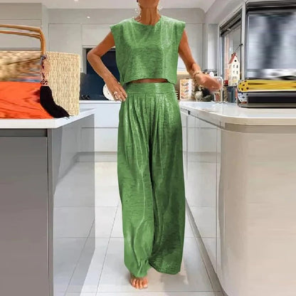 Shiny Damen Oberteil und Hose