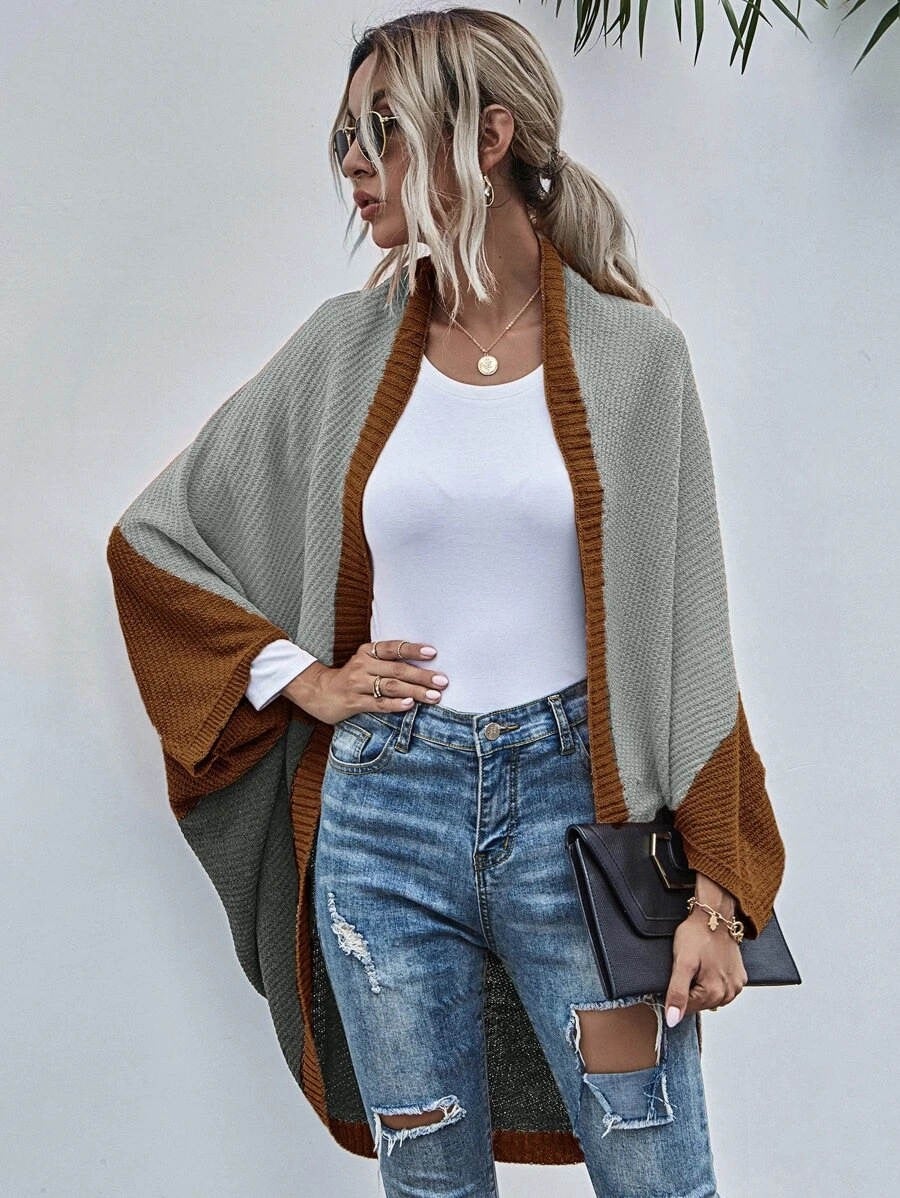BEARWOLF | Strickcardigan mit Fledermausärmeln