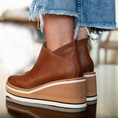 BEARWOLF | Bequeme Keilstiefelette