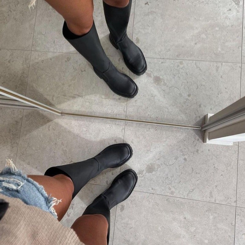 BEARWOLF | Stylische Plateaustiefel